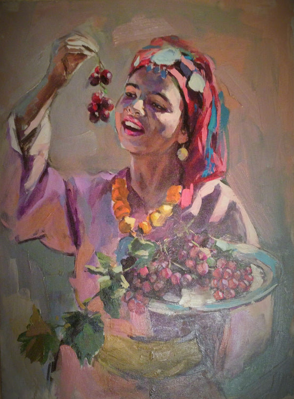 Œuvre en technique mixte II — Maati Sabri (Vendu)