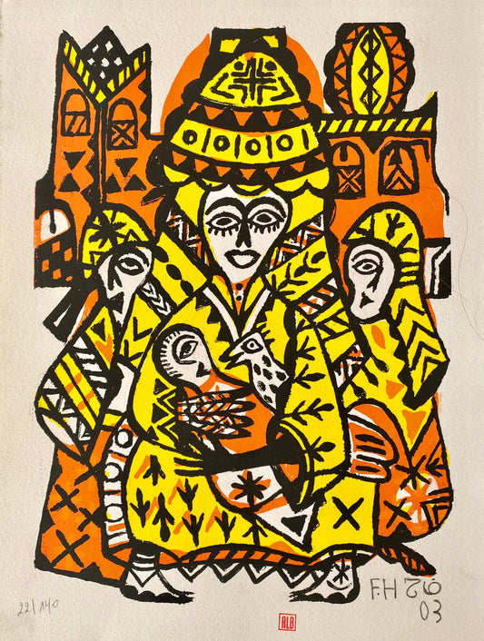 Œuvre de Fatima Hassan El Farouj