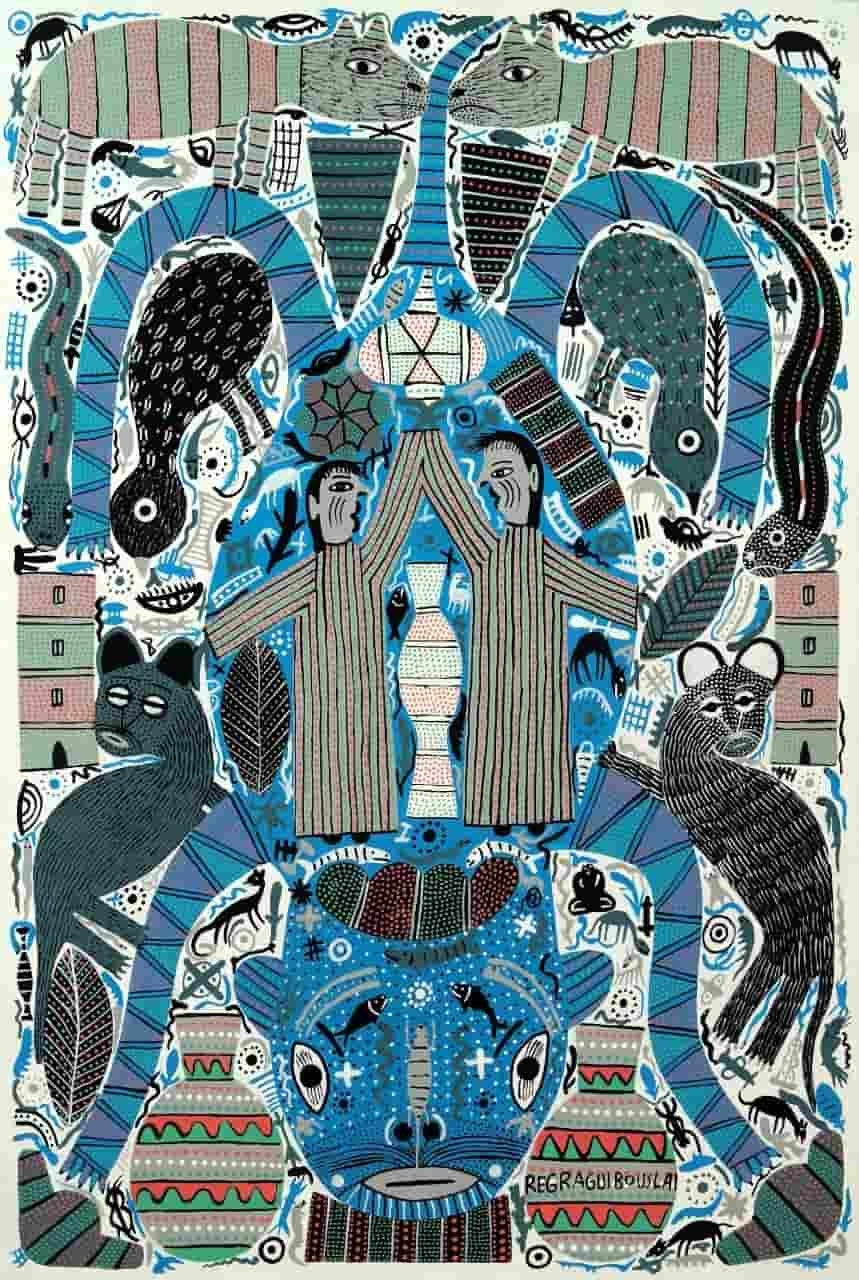Œuvre de Regragui Bouslai