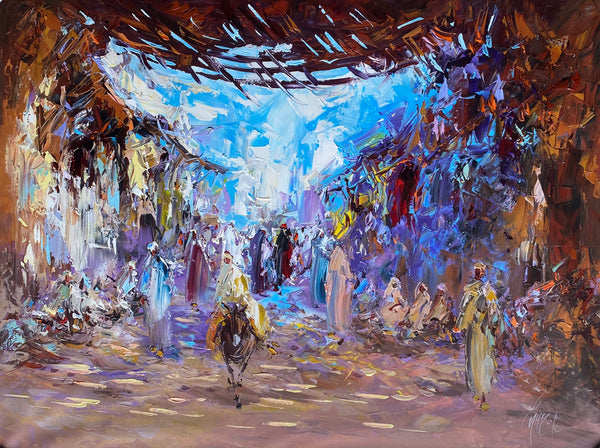 Large Acrylic Painting II — Ahmed Lahmer