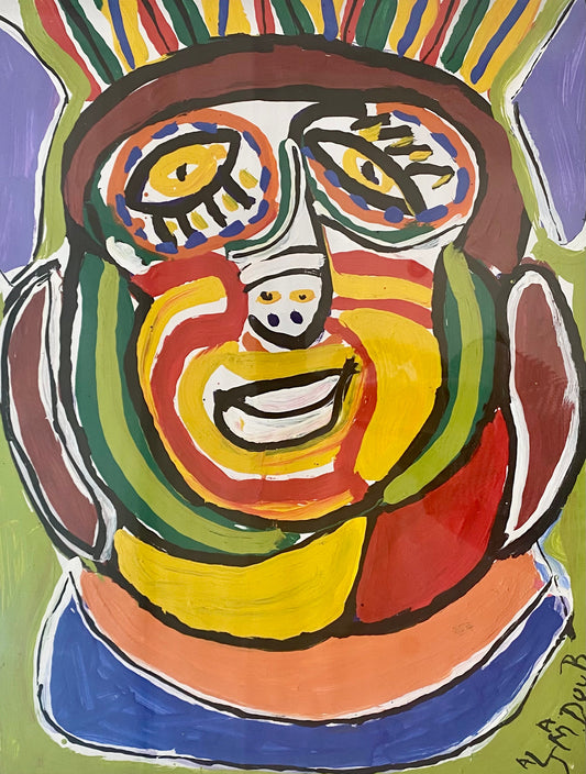 Œuvre de Mostafa Aloumari (Al Majdoub)