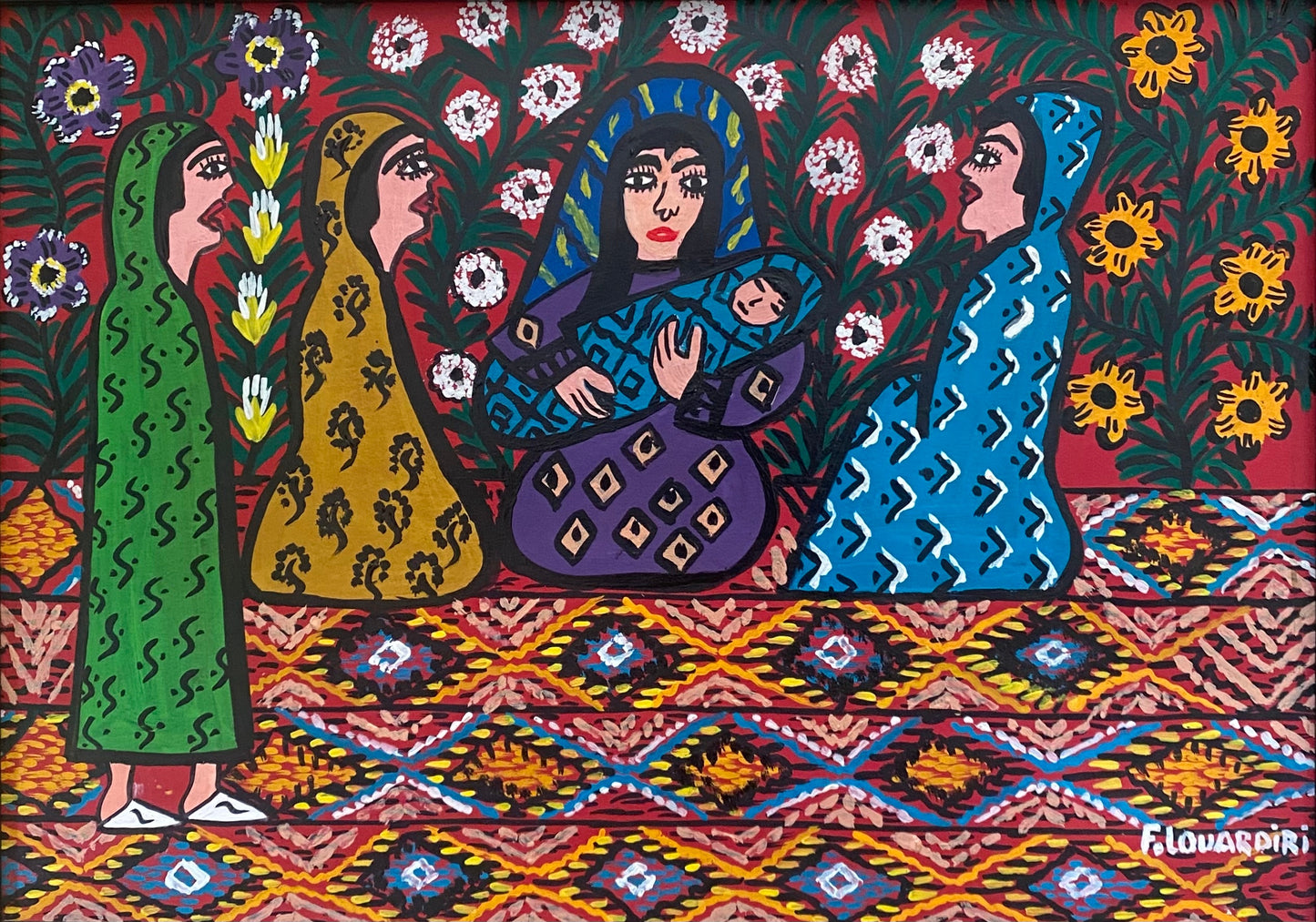 Œuvre de Fatima Louardiri
