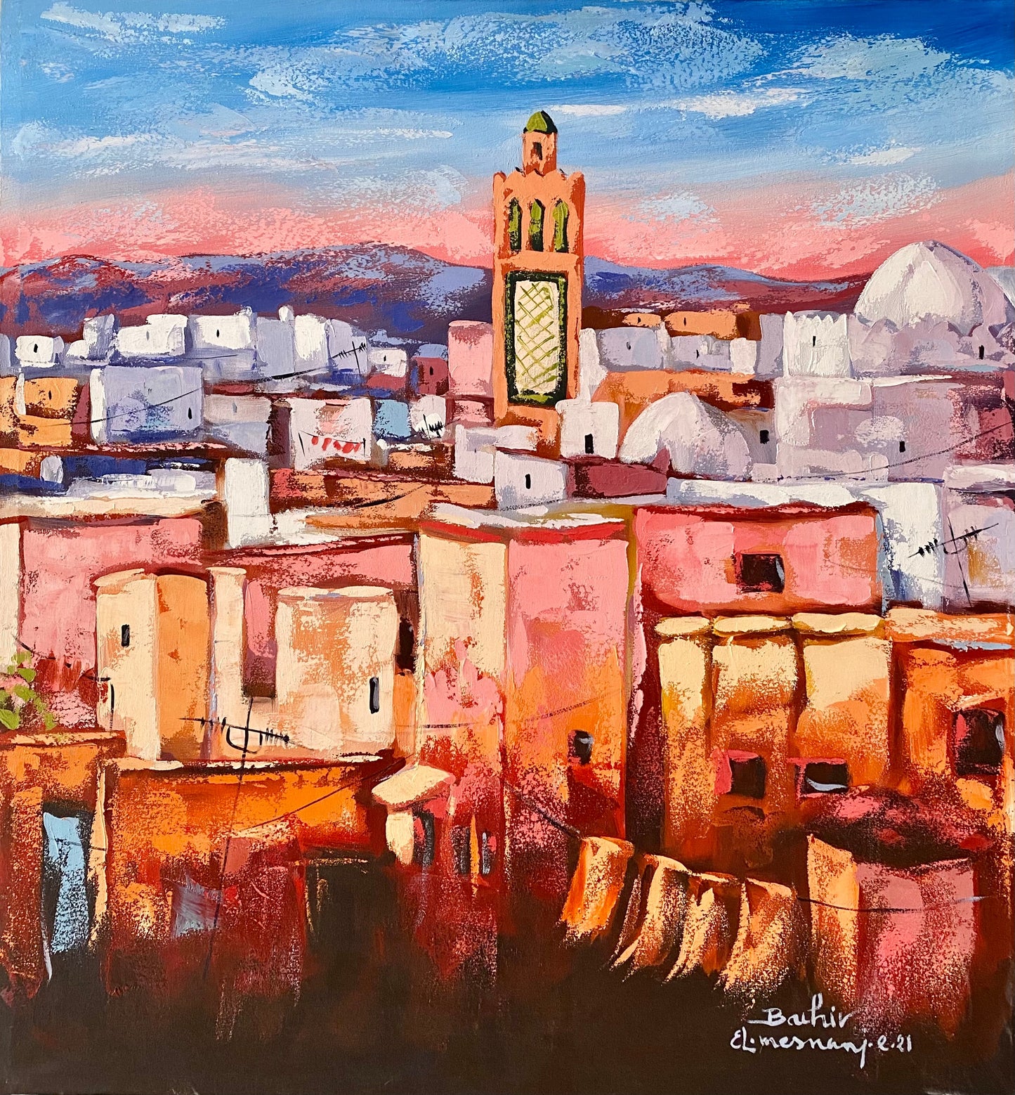 Œuvre de Bachir El Mesnani