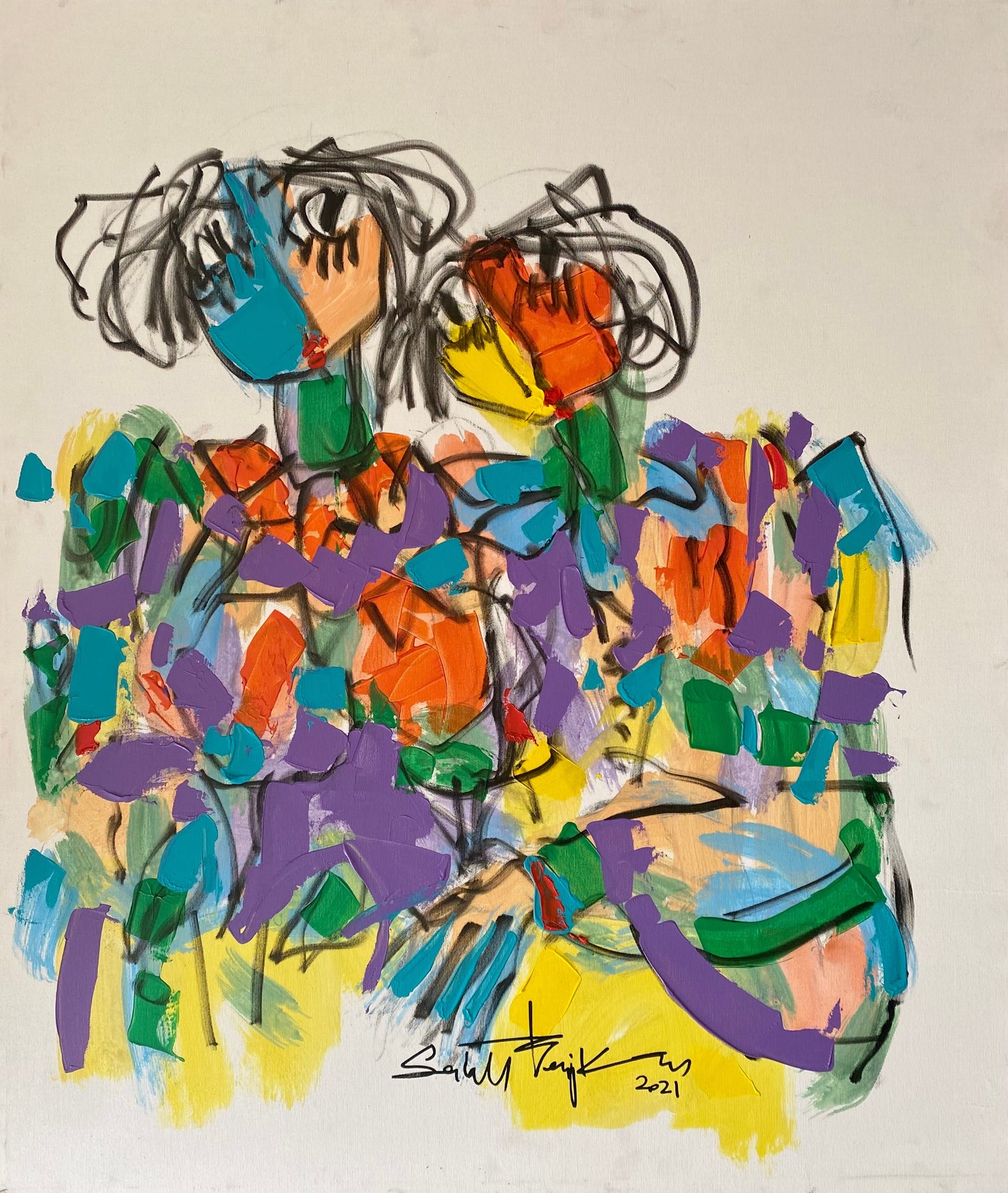 Œuvre de Salah Benjkan