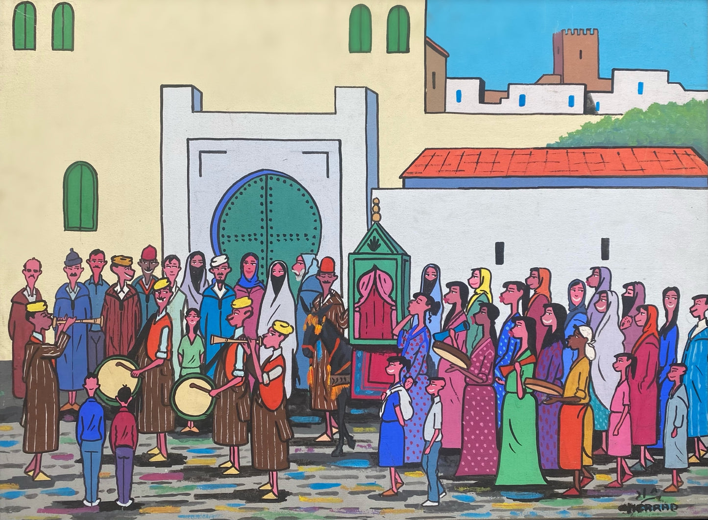 Œuvre de Mostafa Cherrad