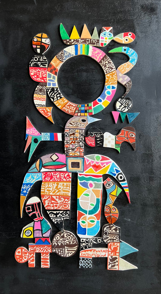 Œuvre de Mohamed Zouzaf