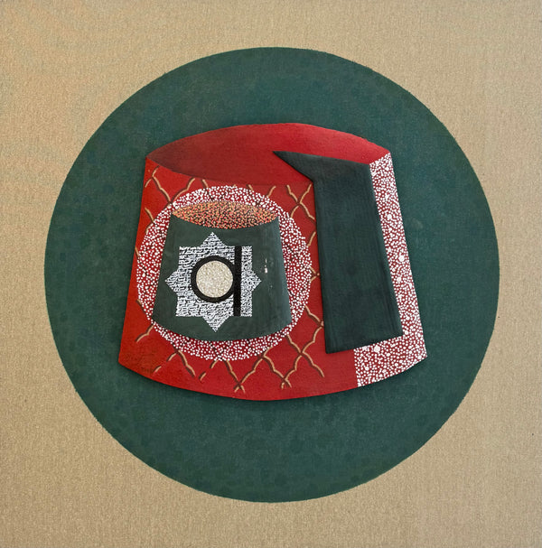 Large Mixed-Media Artwork VIII — Mohamed Benhamza