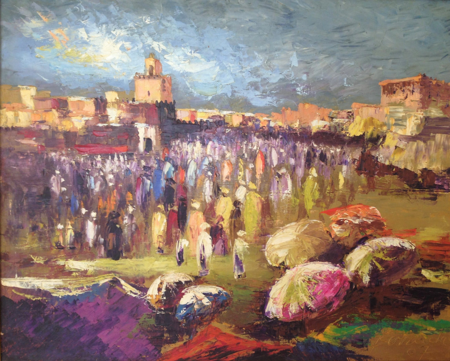 Œuvre de Mohamed Berrada