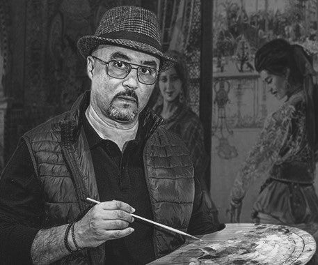 Abderrahim El Madani Moroccan Paintings abderrahim-el-madani-moroccan-paintings