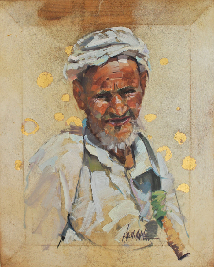 Hassan Hachchane — Œuvre en technique mixte