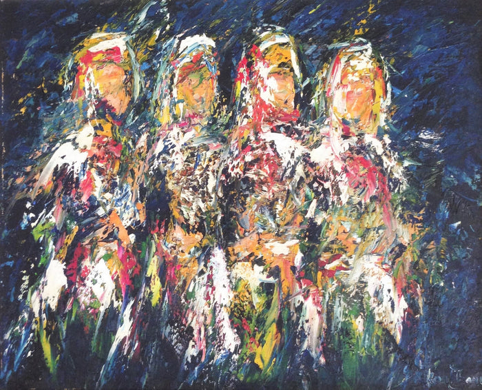 Abdelaziz Koutbane — Tableau à l’huile