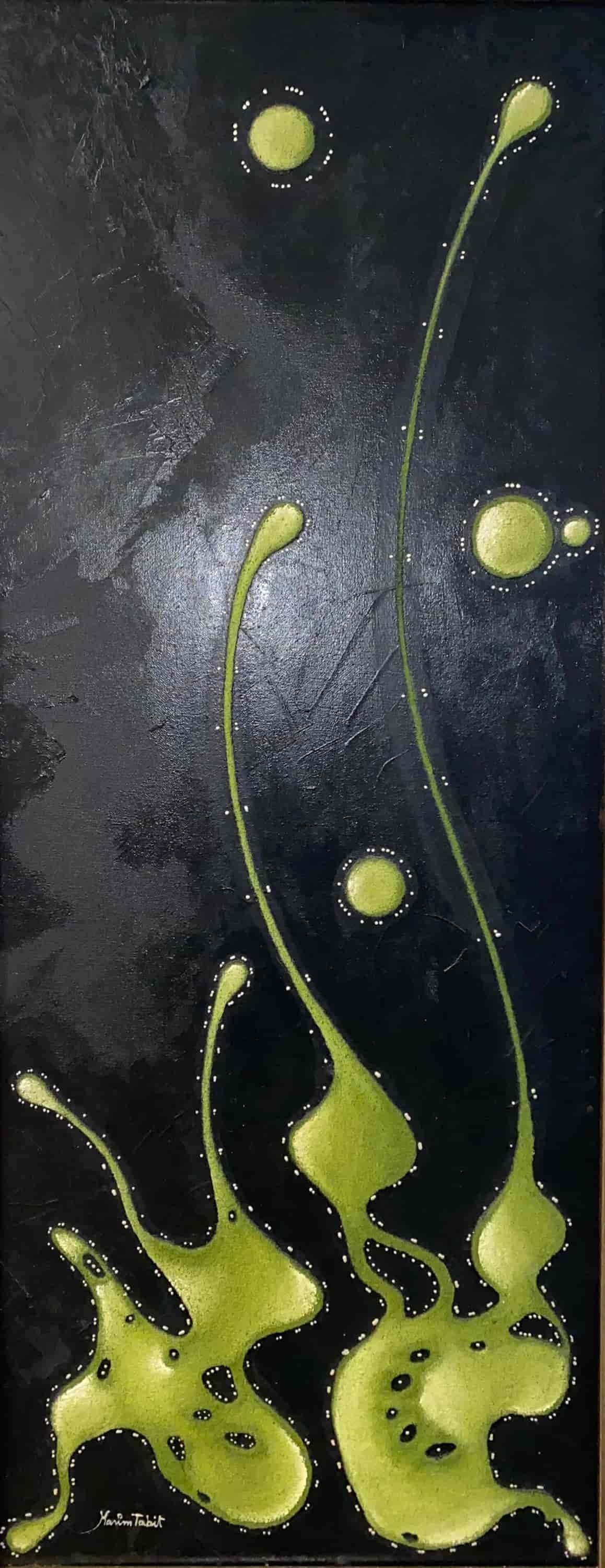 Large Mixed-Media Artwork — Karim Tabit