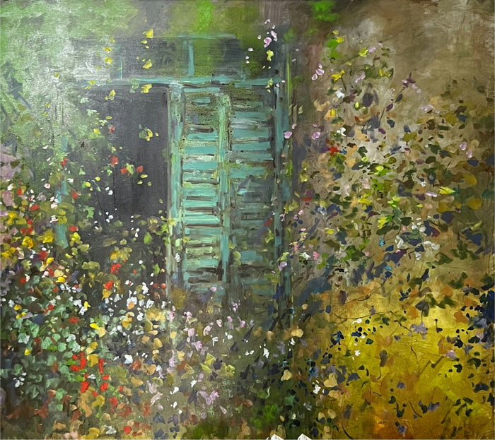 Mohamed Jaamati — Grand tableau à l’huile