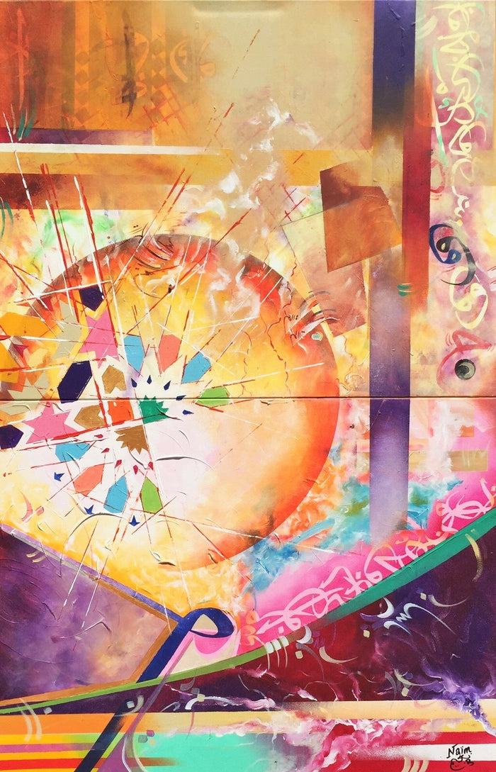 Naim — Grande œuvre en technique mixte