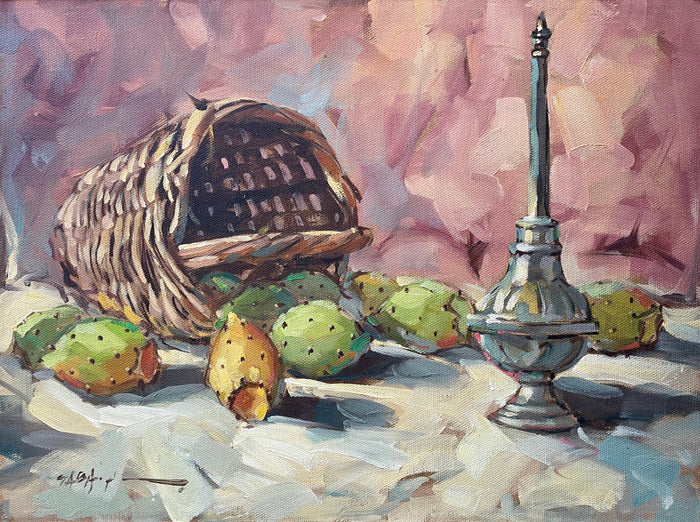 Abderrahim Saba — Petit tableau à l’huile