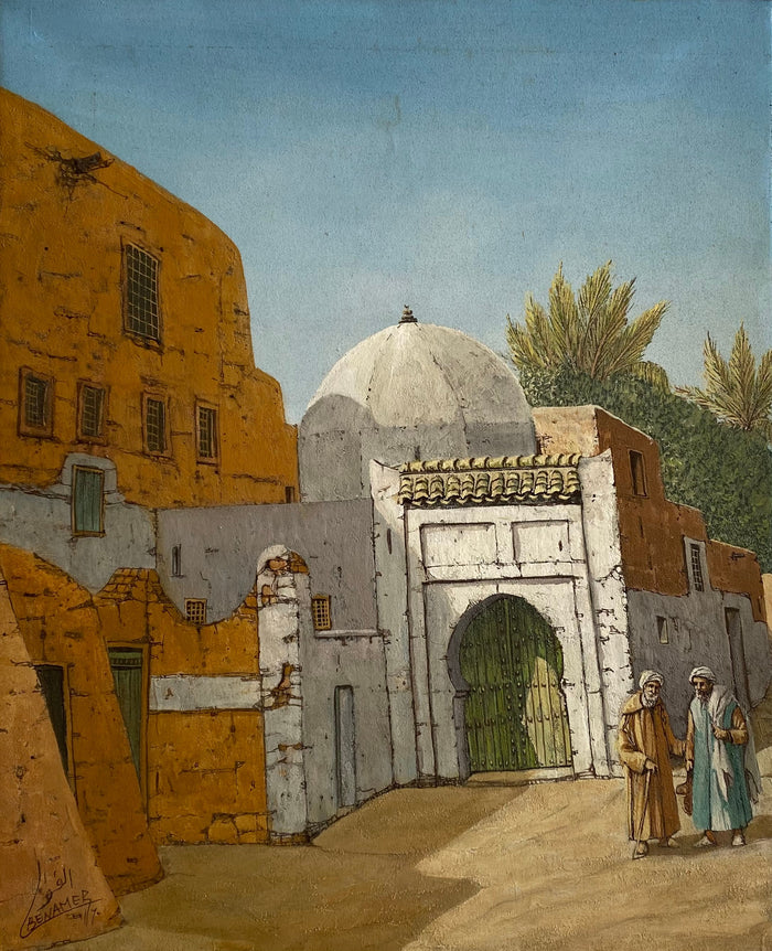 Benamer El Foula — Œuvre en technique mixte