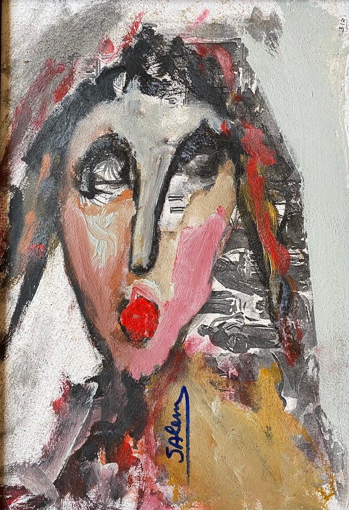 Salem Chouata — Petit tableau contemporain marocain