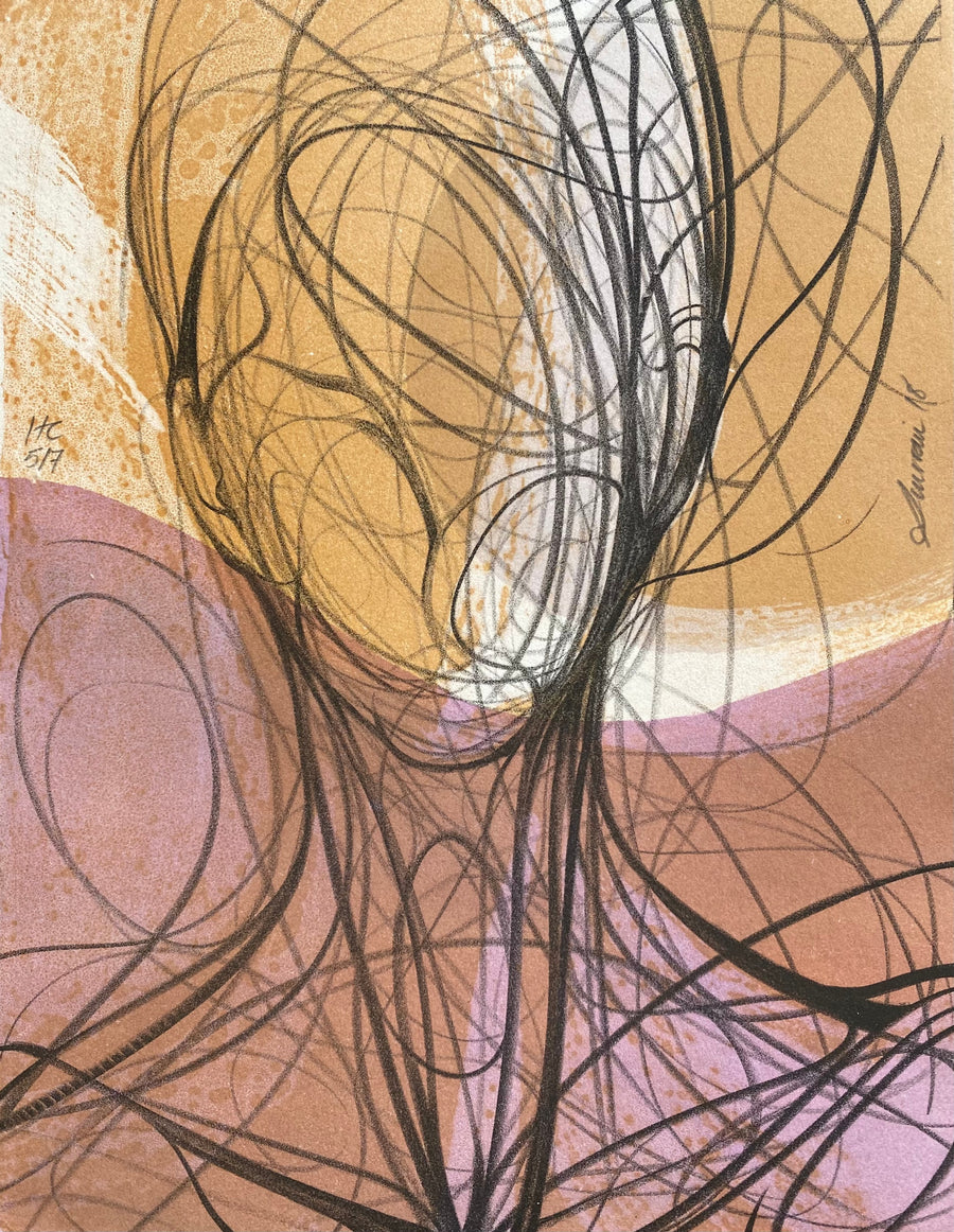 Ayoub Amrani — Lithographie marocaine, lithographie