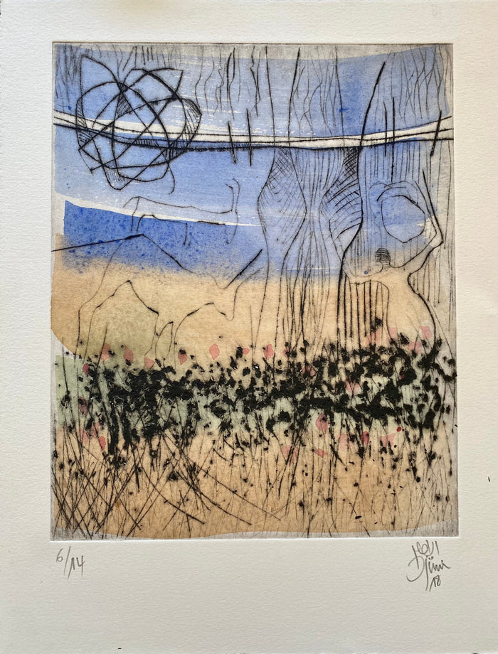 El Imam Djimi — Lithographie marocaine, lithographie