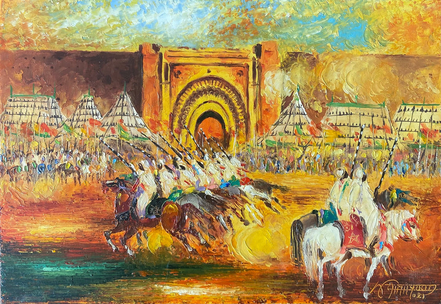 Œuvre de Abdelali Amayoud