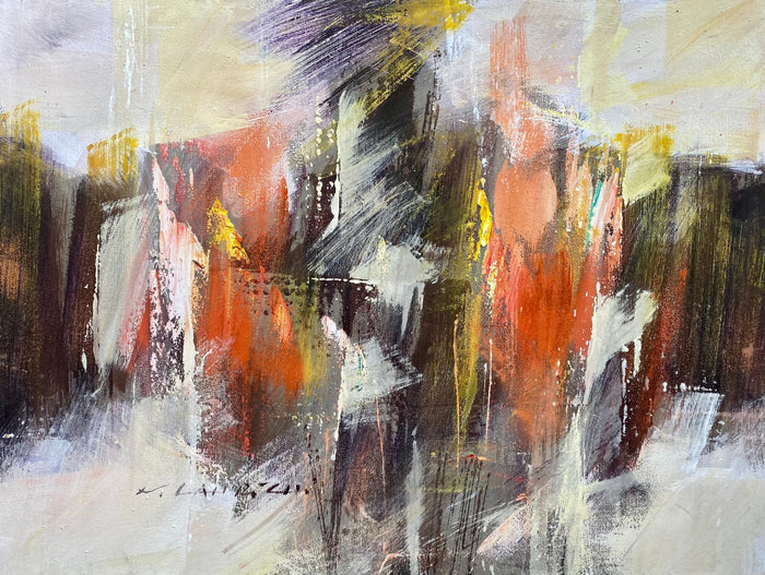 Najib Lahrichi — Grande œuvre en technique mixte
