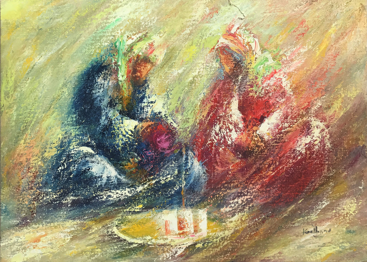 Mixed-Media Artwork III — Abdelaziz Koutbane