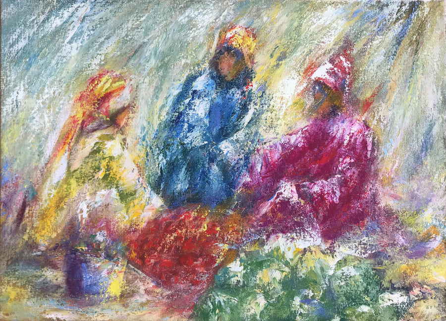 Abdelaziz Koutbane — Tableau à l’huile