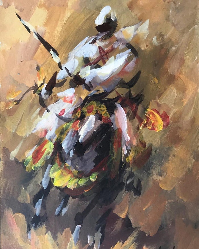 Noureddine El Haiba — Œuvre naïve de, tbourida