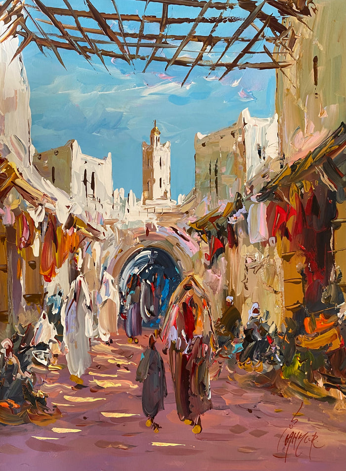 Petite œuvre en technique mixte I — Ahmed Lahmer