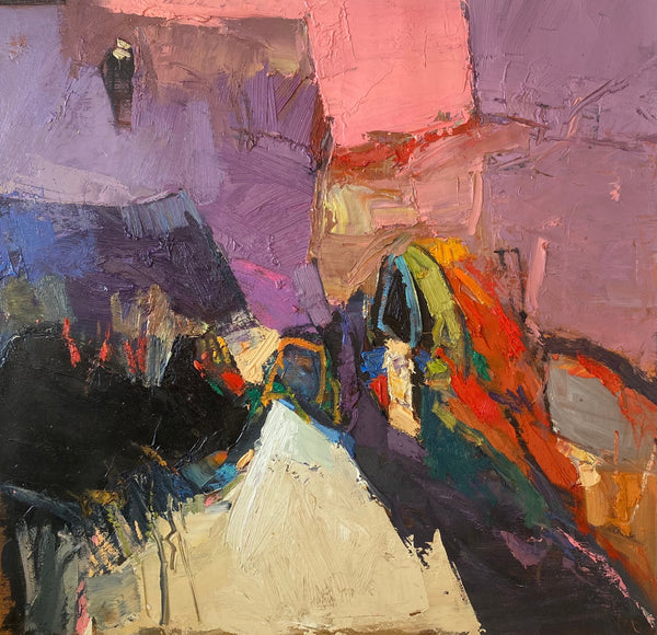 Small Oil Painting — Rachid Taleb
