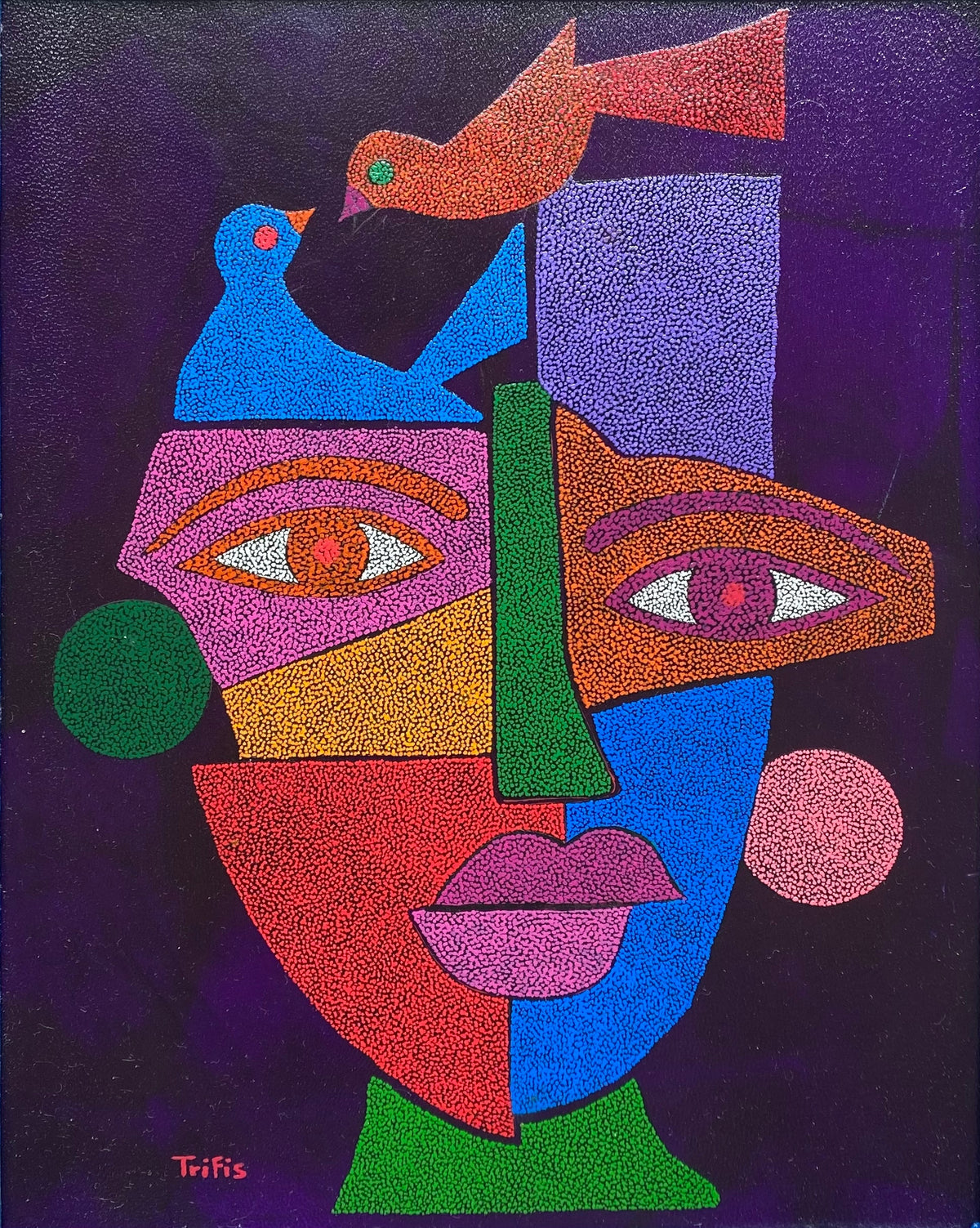 Small Oil Painting III — Abderrahim Trifis
