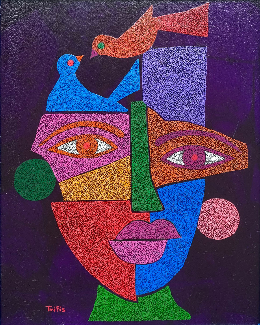 Abderrahim Trifis — Petit tableau à l’huile