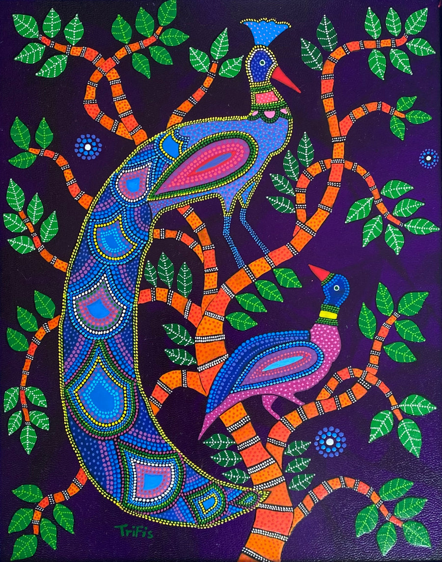 Abderrahim Trifis — Petit tableau à l’huile