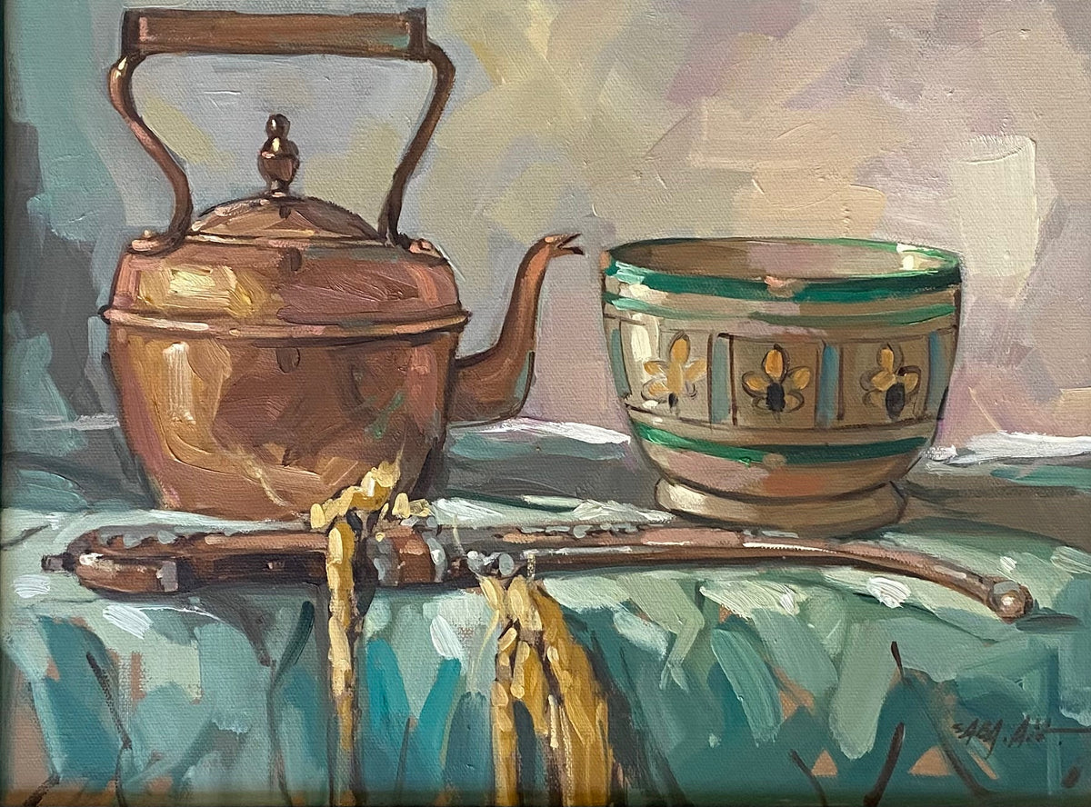 Small Oil Painting II — Abderrahim Saba