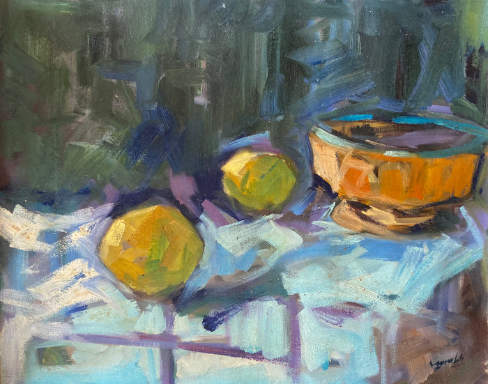 El Mustapha Belyasmine — Petit tableau à l’huile