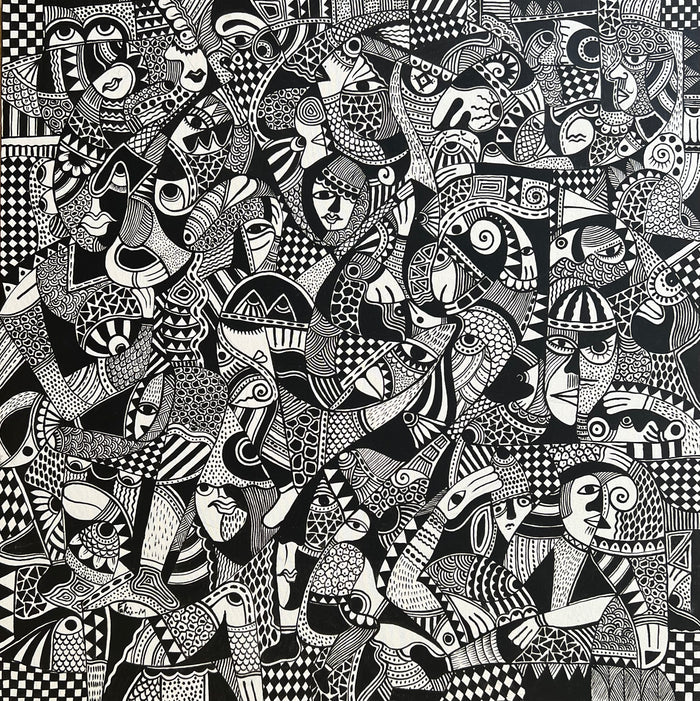 Mostapha Fakir — Grand tableau à l’huile