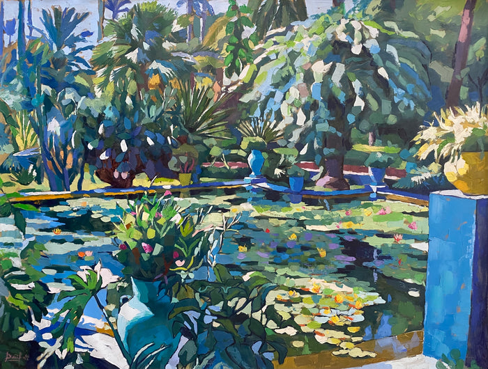 Idriss Darif — Grand tableau à l’huile