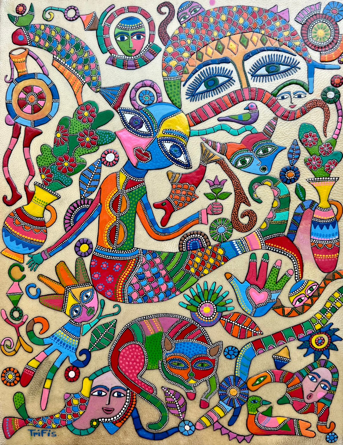 Small Oil Painting VIII — Abderrahim Trifis