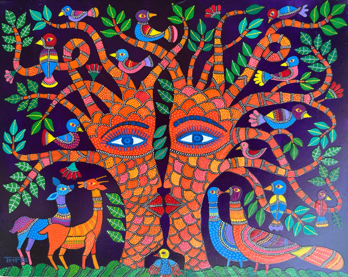 Petit tableau à l’huile VII — Abderrahim Trifis