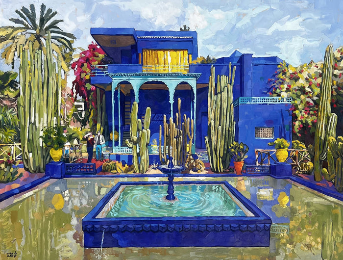 Idriss Darif — Grand tableau à l’huile