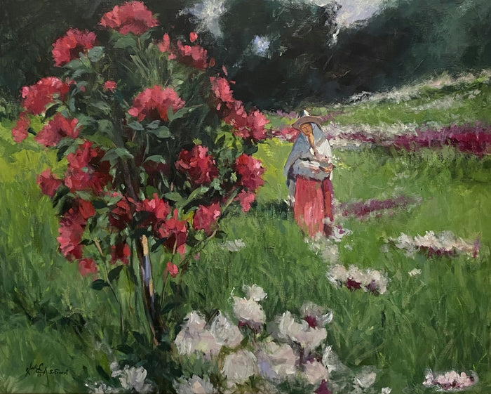 Abdessalam Sefraoui — Grande œuvre en technique mixte
