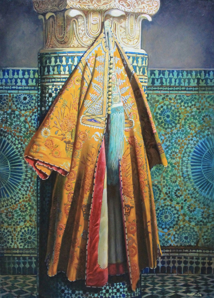 Khalid Mohamed El Karkouri — Grand tableau à l’huile