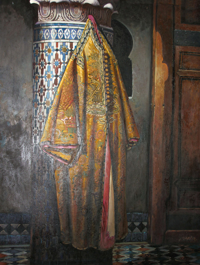 Khalid Mohamed El Karkouri — Grand tableau à l’huile