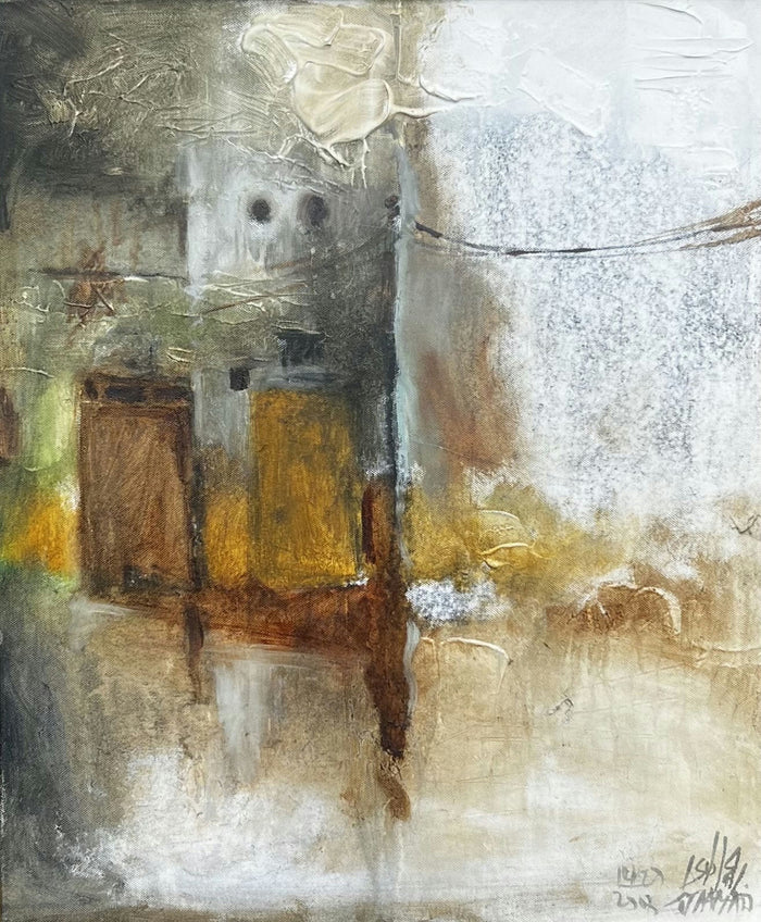 Mohamed Jaamati — Œuvre en technique mixte