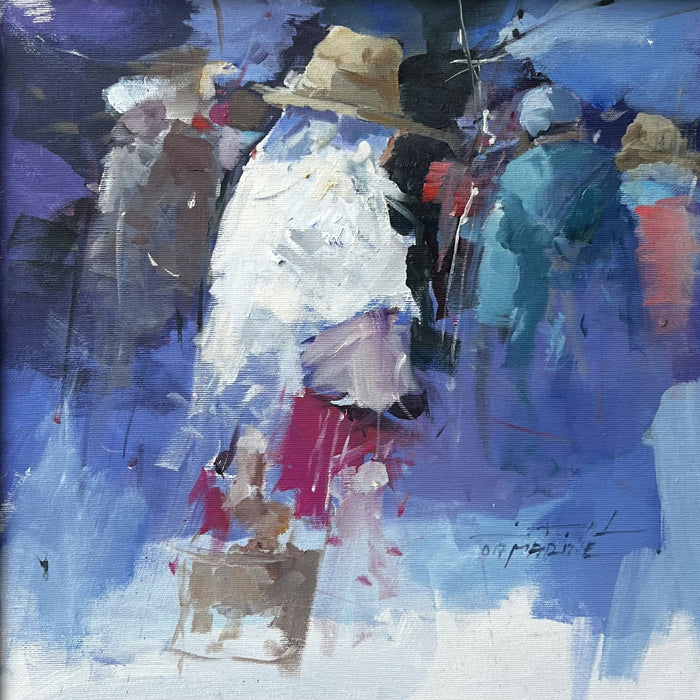 Mehdi Marine — Petit tableau à l’huile