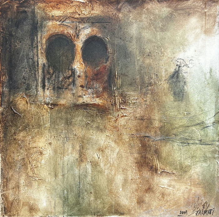 Mohamed Jaamati — Œuvre en technique mixte