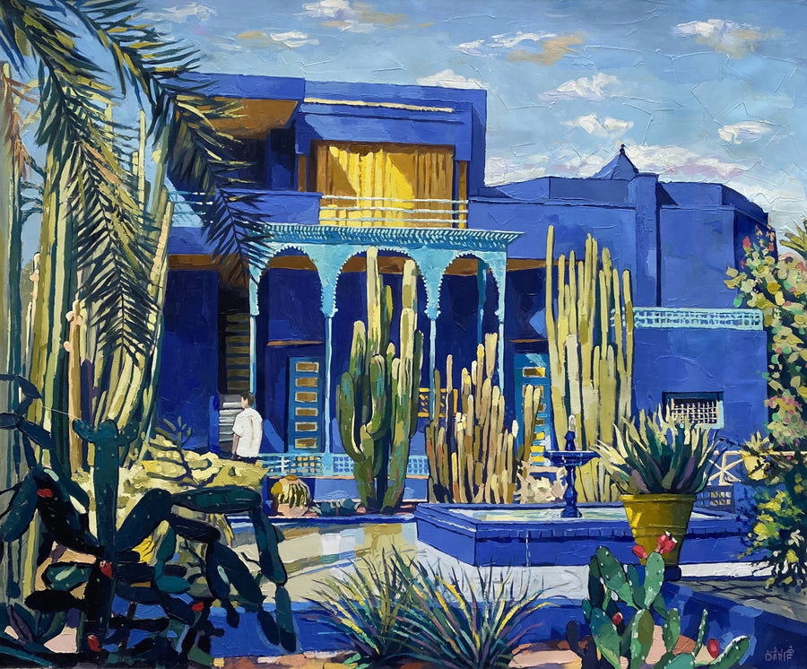 Idriss Darif — Grand tableau à l’huile