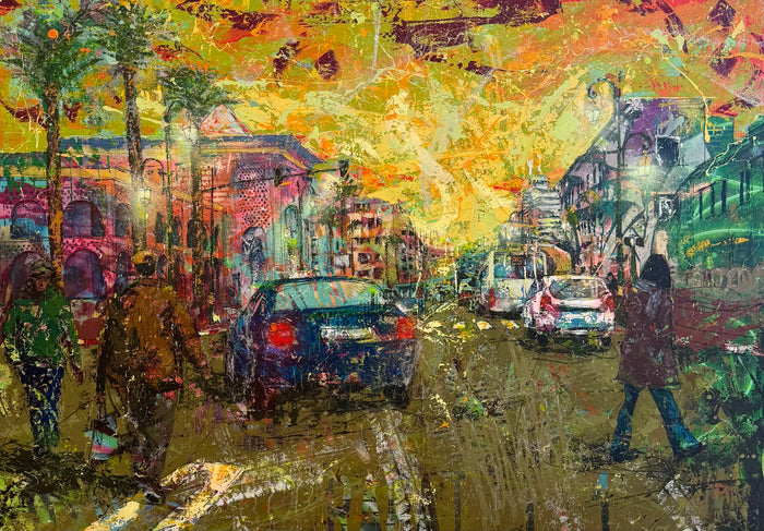 Cheaib El Barki — Grande œuvre en technique mixte